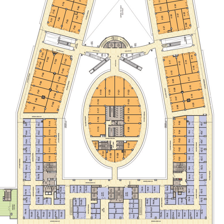 Satya The Hive Sector 102 Dwarka Expressway Gurgaon- First Floor Layout