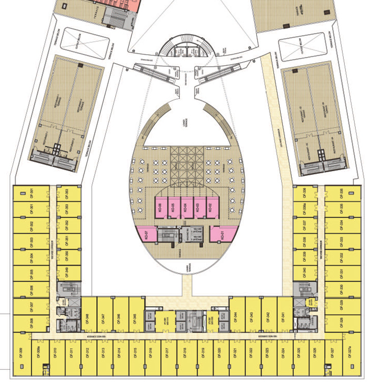 Satya The Hive Sector 102 Dwarka Expressway Gurgaon- Third Floor Layout