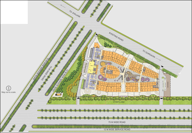 Satya The Hive Sector 102 Dwarka Expressway Gurgaon - Site Plan