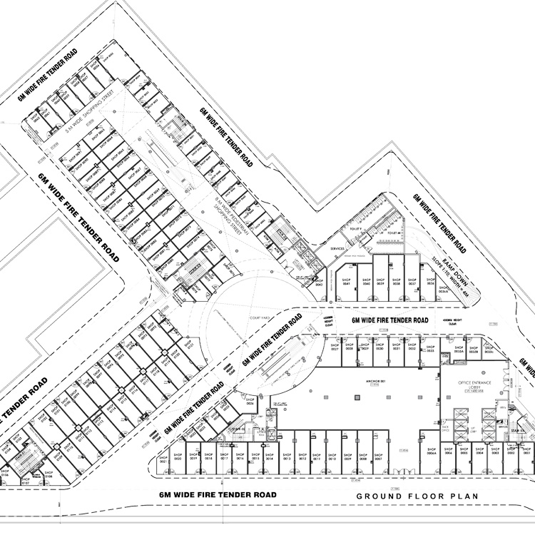 SVH 83 Metro Street Sector 83 Gurgaon- Ground Floor Layouts