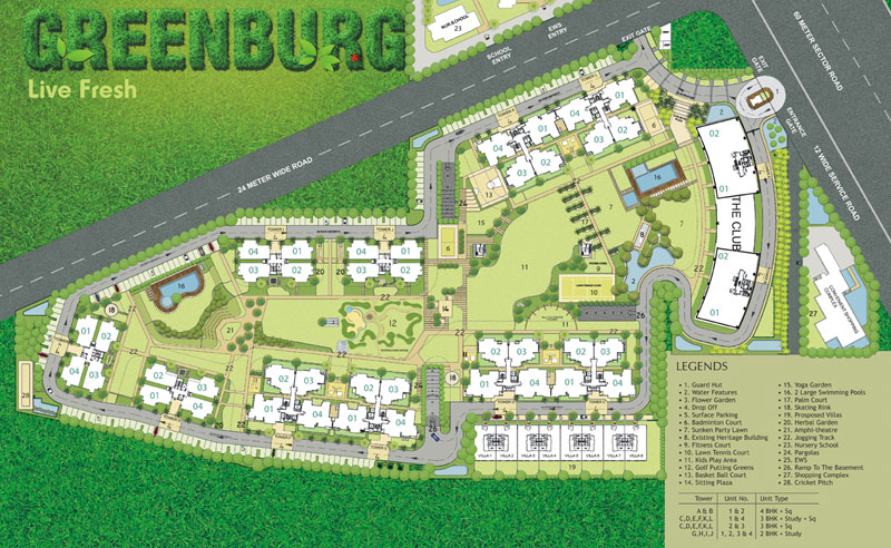 Microtek Greenburg Site Plan
