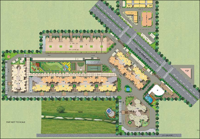 Satya The Hermitage Sector 103 Dwarka Expressway Gurgaon- Site Plan